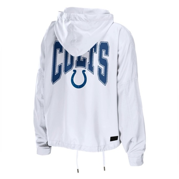 NWT Indianapolis Colts WEAR by Erin Andrew Full-Zip lightweight Windbreaker L - Picture 3 of 5